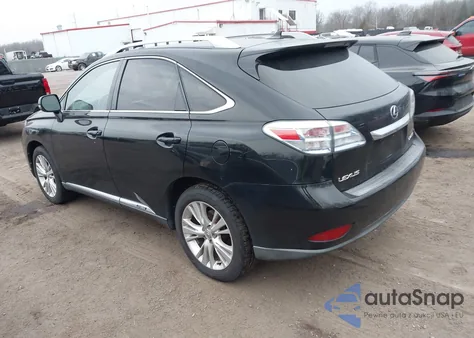 2010 Lexus Rx 450H из США, поврежденный, VIN JTJBC1BA9A2003980